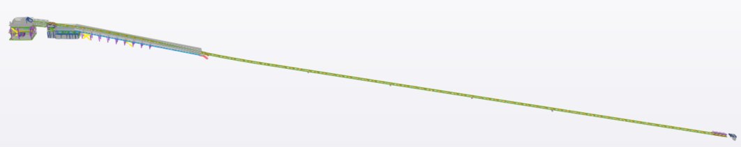 Design drawing for Karowe Diamond Mine infrastructure