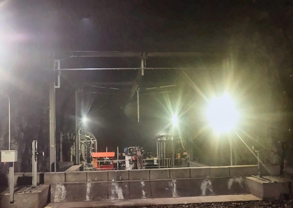 Underground plant installed at Nchwaning for Assmang Manganese