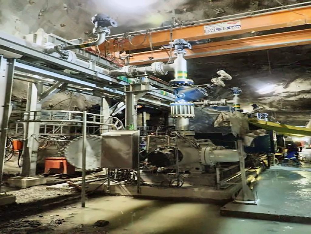 Underground infrastructure at the Venetia Underground Project