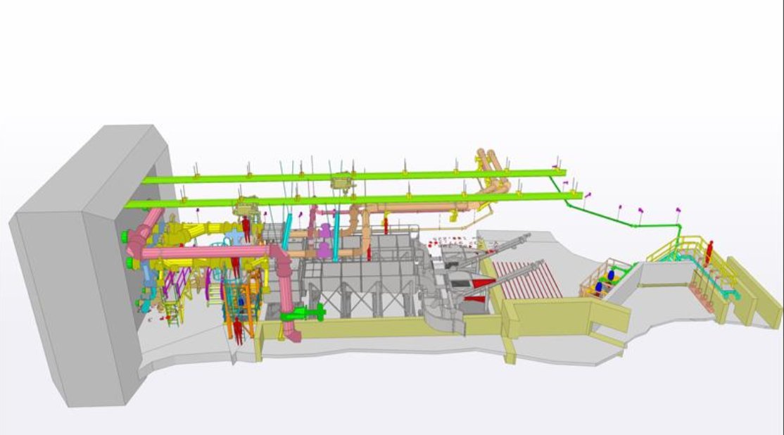 Design drawing for the Venetia Underground Project